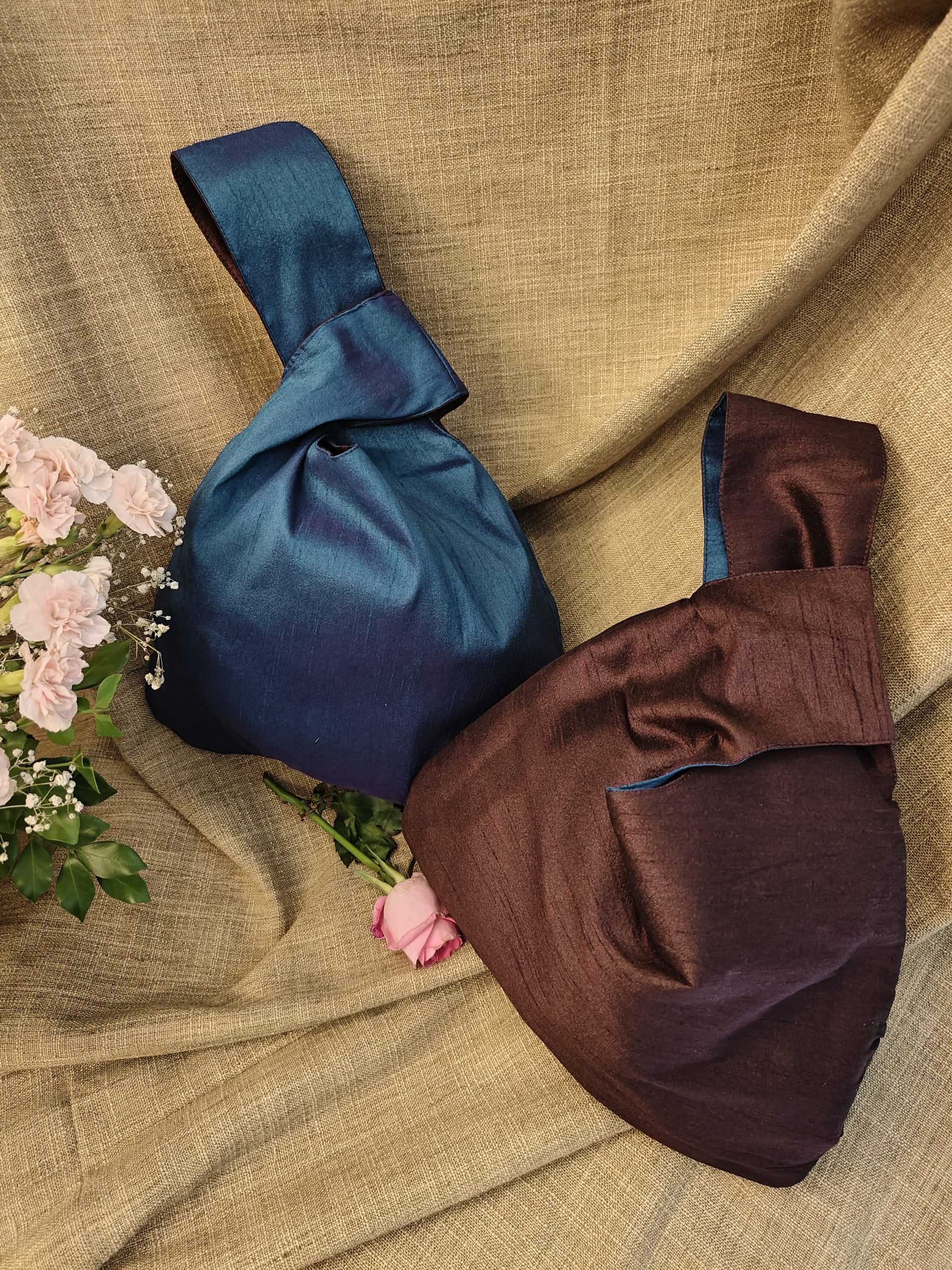 Two in One Knot Wrist Bags