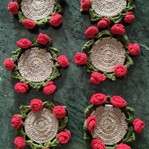 Coasters - Red Roses