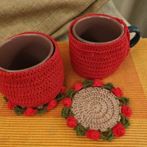 Cozy Companion - Red Tulips
